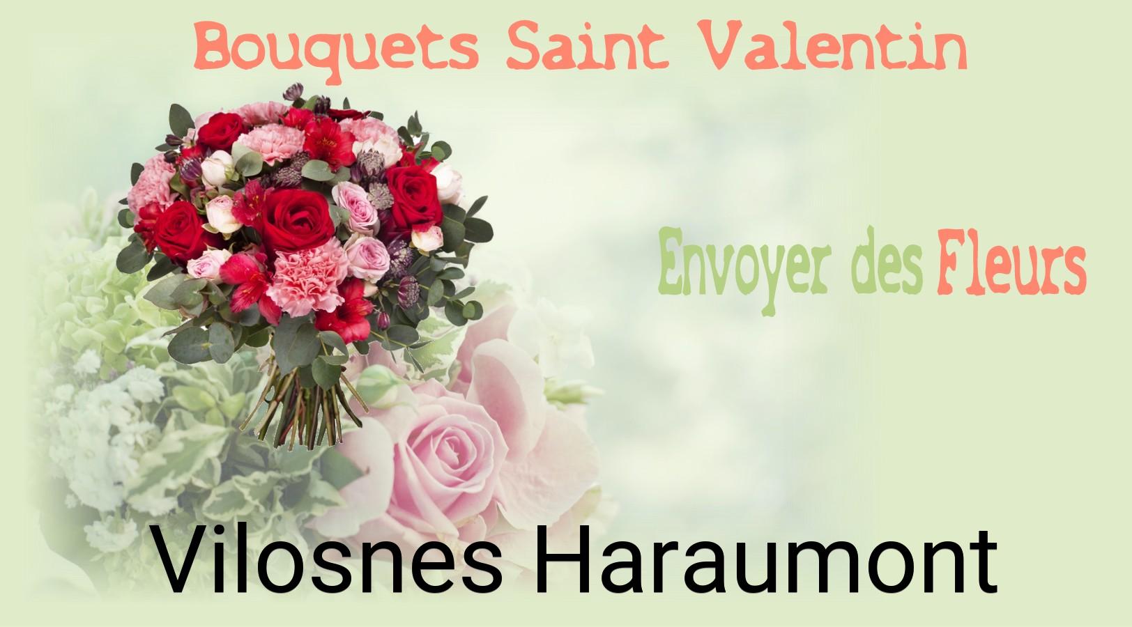 Roses de Saint-Valentin livrées à Vilosnes-Haraumont